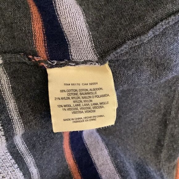 Maeve for Anthropologie Gray Striped Sweater Dress - Picture 8 of 8